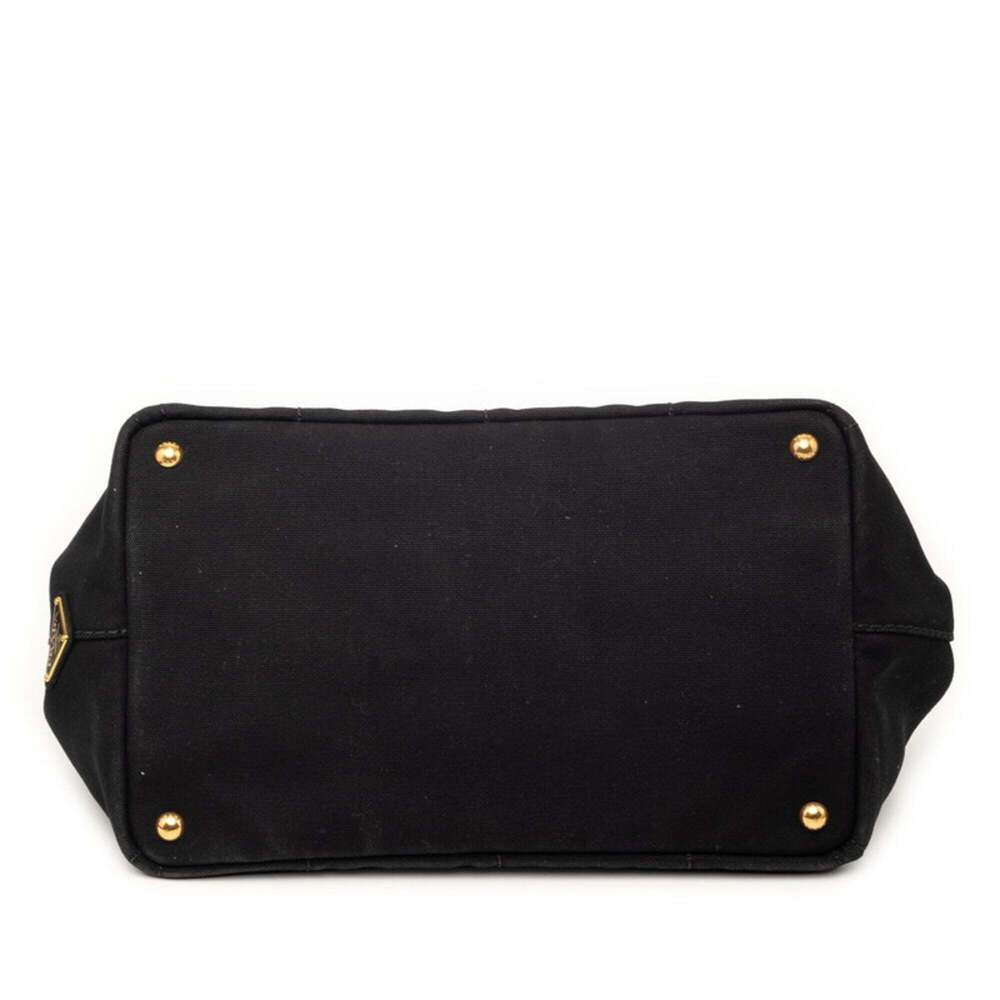 PRADA Black Canvas Shoulder Bag - Picture 3 of 5